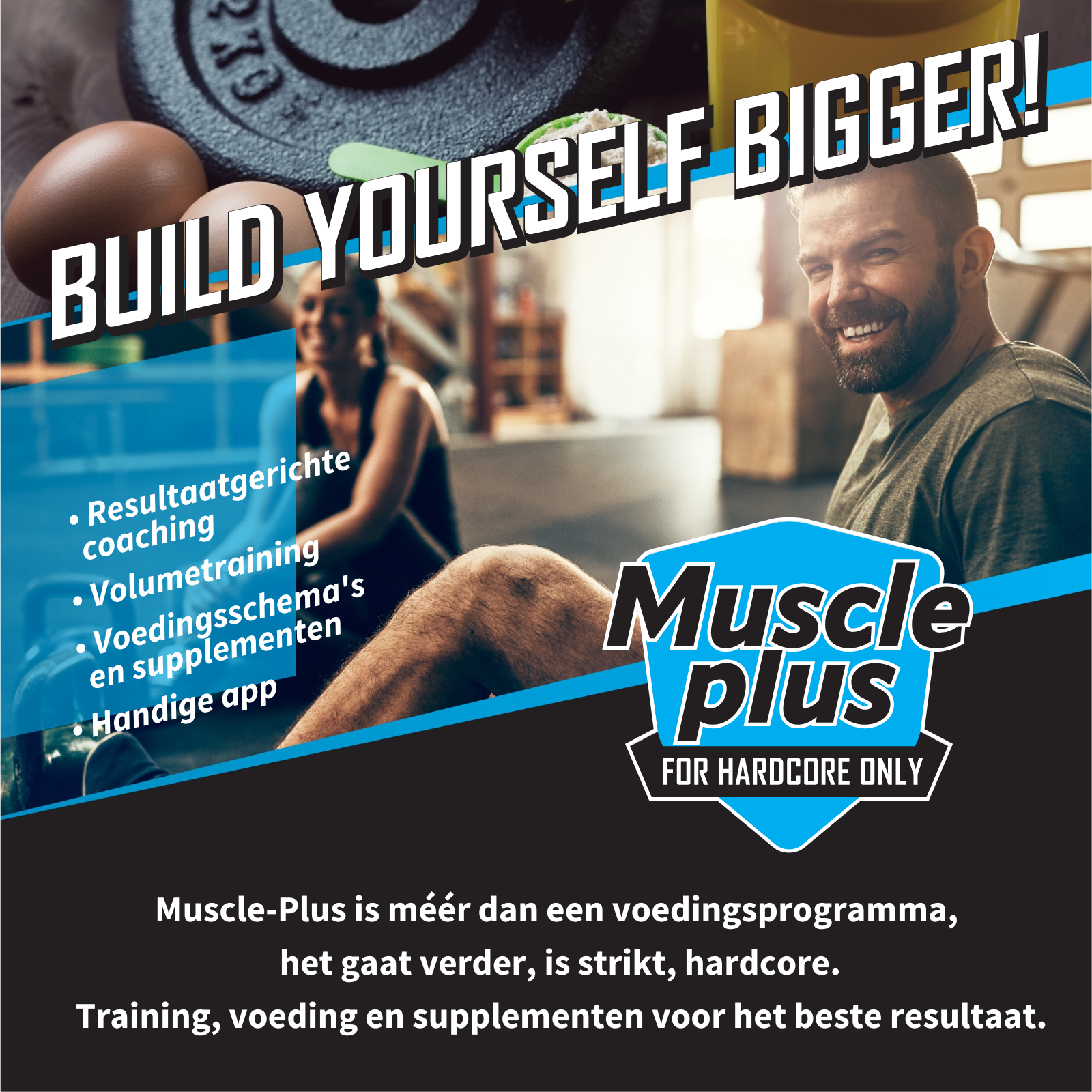 Muscle Plus marketing campagne