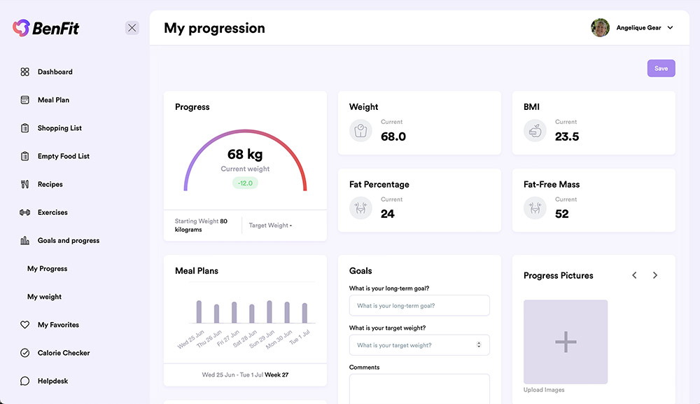 Benfit App Screenshot 2