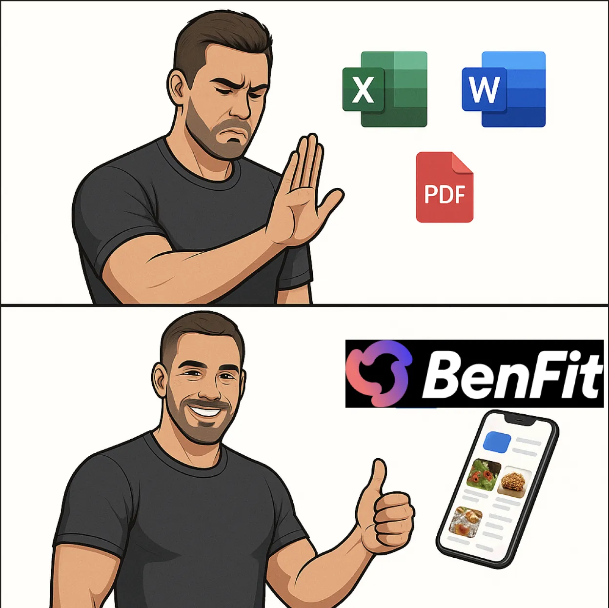 benfit-vs-spreadsheets Benfit vs spreadsheets