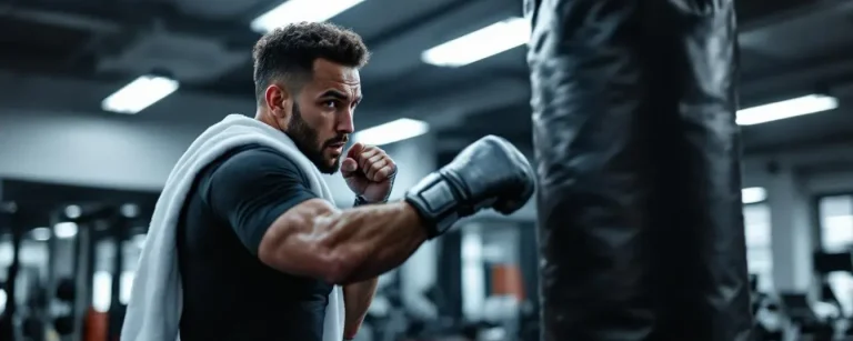 Kickboxen am schweren Boxsack – intensives Workout