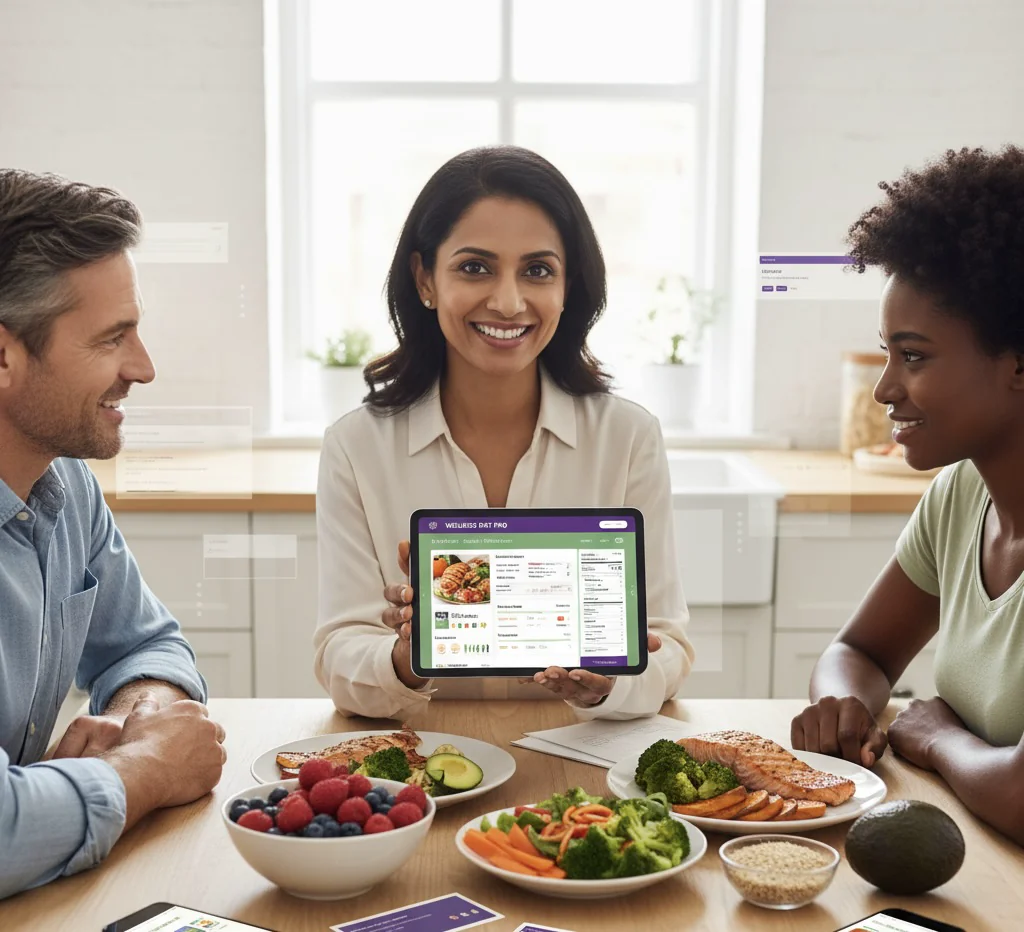 ernahrungsplan-software-ernahrungsberatung-app-wegweiser Digitale Ernährungsberatung für Profis: Umfassende Software für Ernährungsplanung, Kundenmanagement und Nährwertanalyse. Von der TK Ernährungscoach App bis zu professionellen Tools.