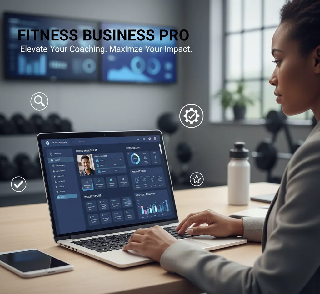 fitness-business-software-personal-trainer-management Professionelle Software für Personal Trainer: Effizientes Kundenmanagement, Trainingsplanung und Business-Analytics. Steigern Sie Ihre Effizienz und Kundenerfolg mit modernen Fitness-Coaching-Tools.